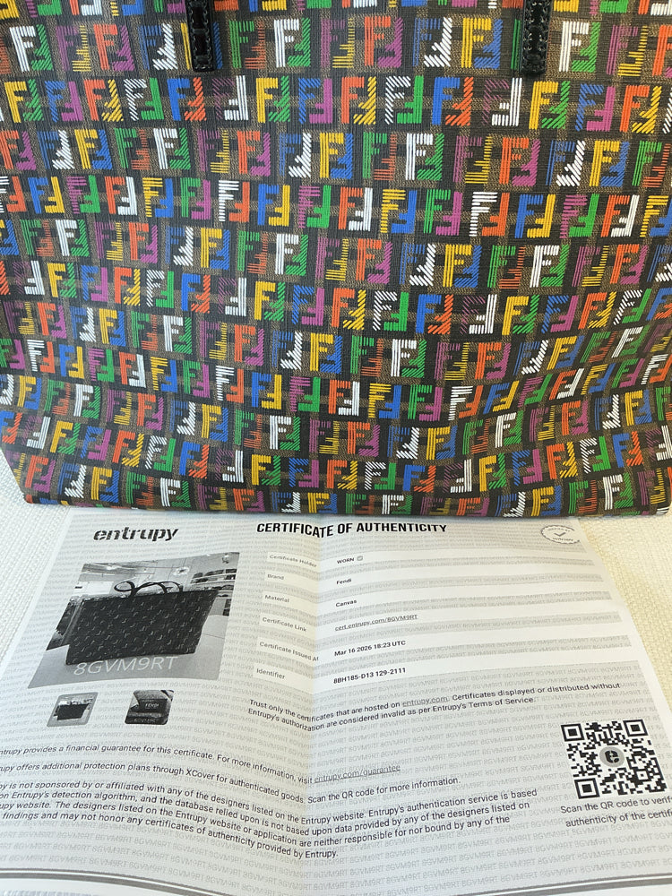 Fendi Black multi Handbags
