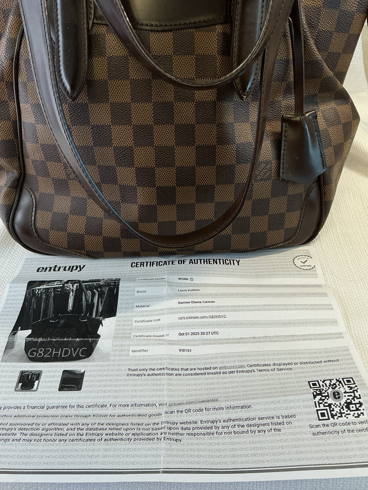 Louis Vuitton Brown Verona Handbags