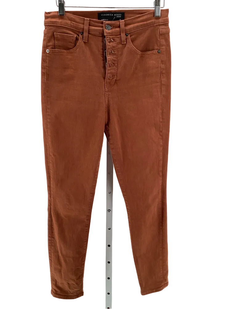 Veronica Beard Size 29 Orange Jeans