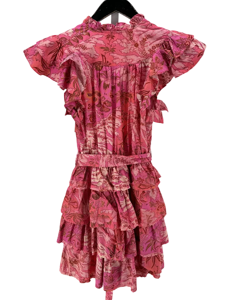 Ulla johnson Size 0 Pink multi Lulua Dress