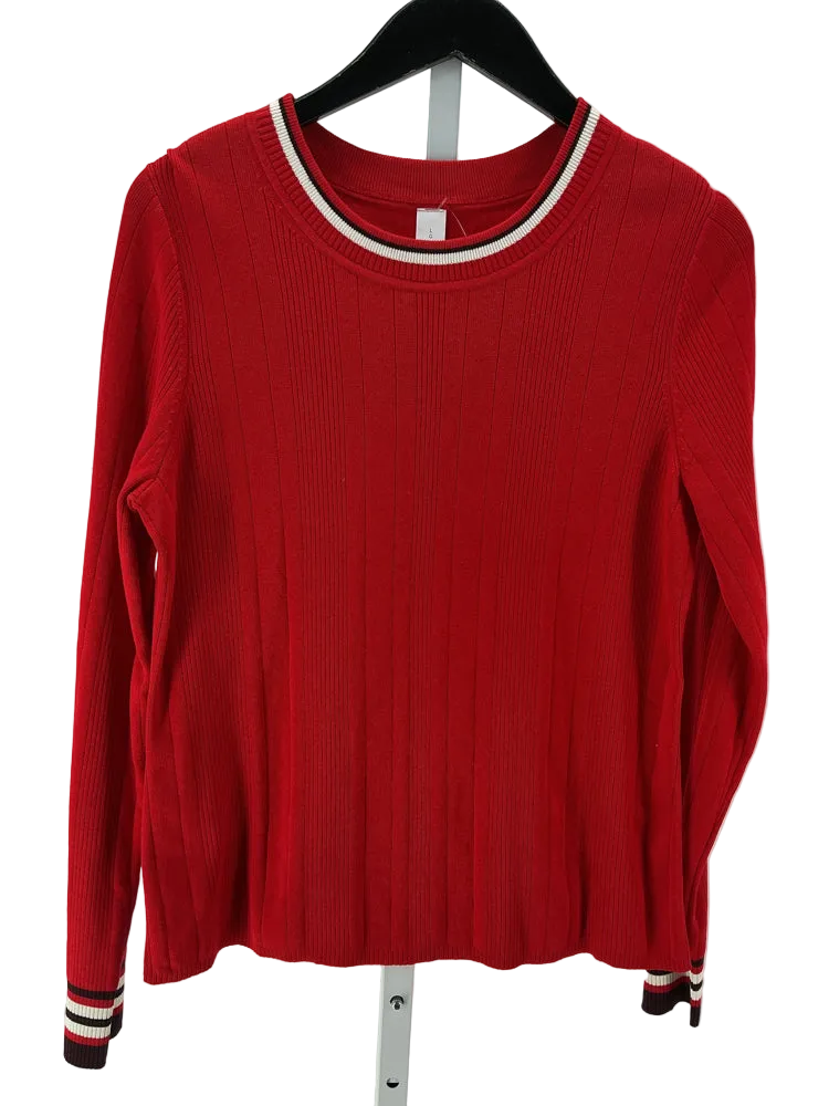 lululemon Size L Red Sweater