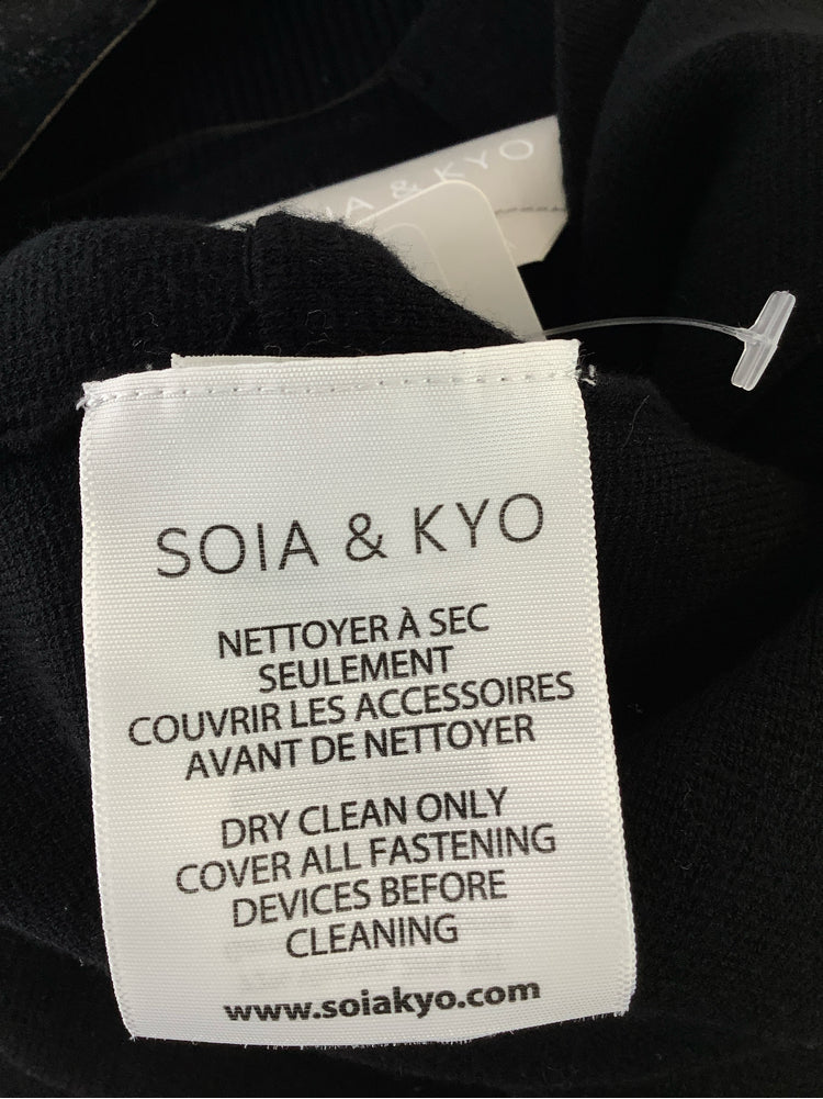 Soia & Kyo Size XS Black Benela Cardigan