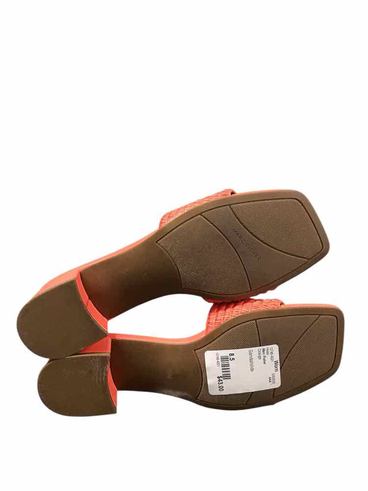 Marc Fisher Shoe Size 8.5 Orange Heels
