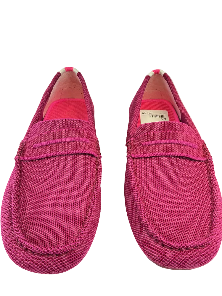 Rothy's Shoe Size 8.5 Fuschia The Driver Loafers