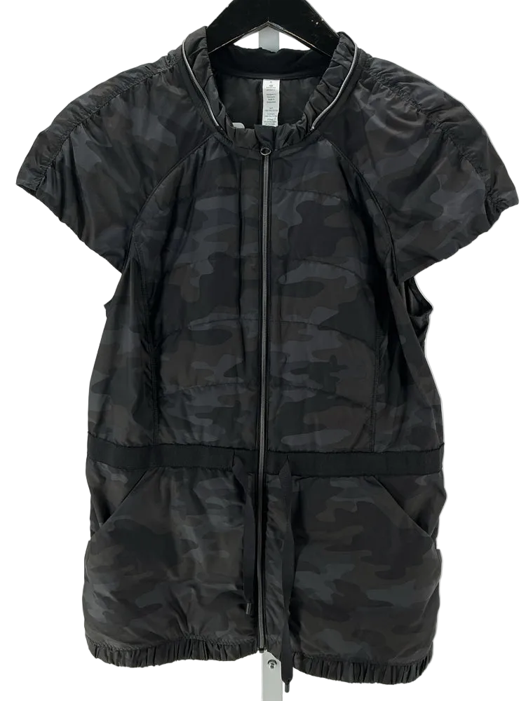 lululemon Size 8 Black & Gray Jacket