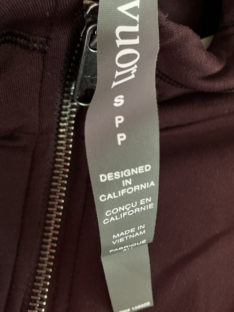 vuori Size S Burgundy Sweatshirt