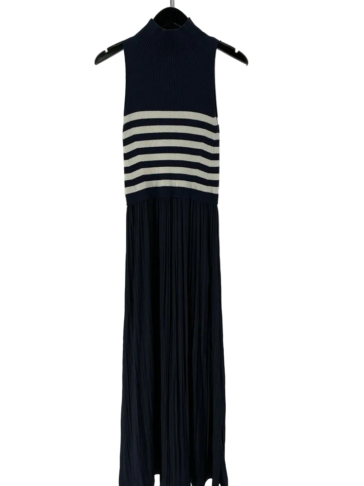 by anthropologie Size S Navy & white Dress