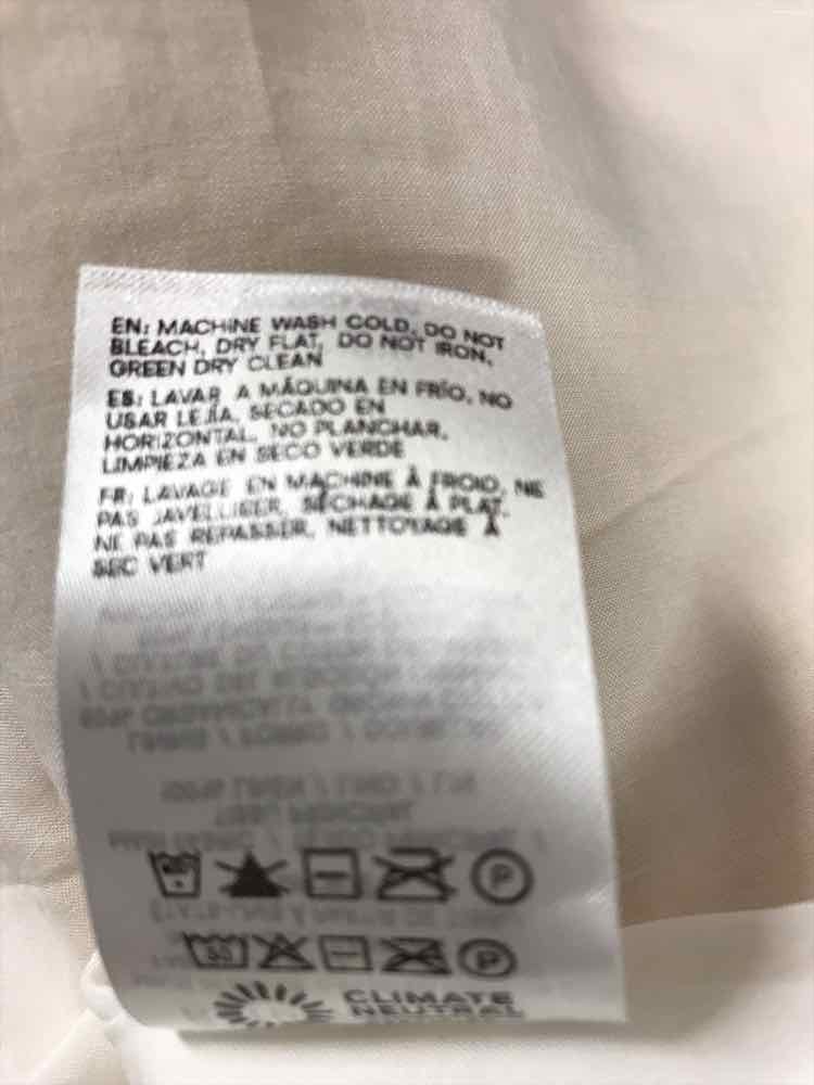 Reformation Size XL Yellow & White Dress
