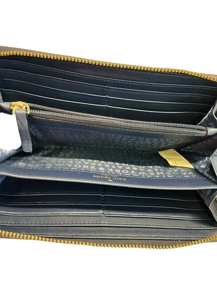 Kate Spade Blue multi Wallet