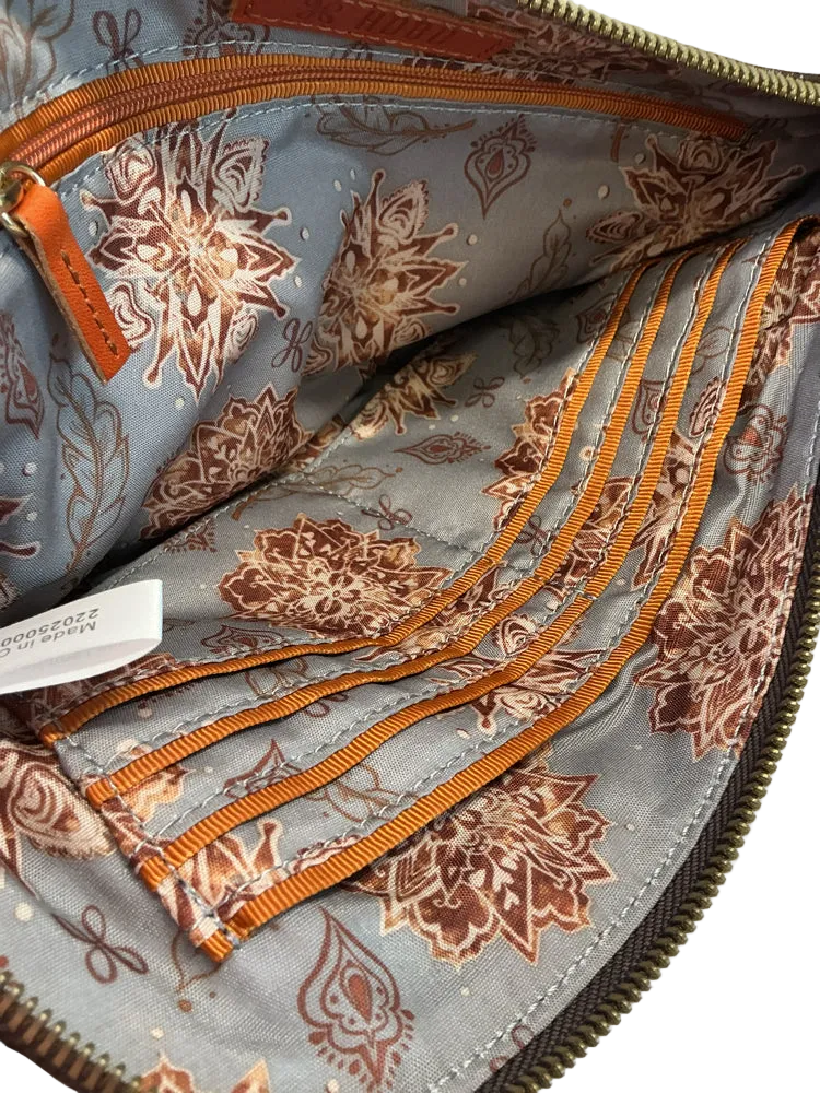 Hobo Brown Sable Wristlet