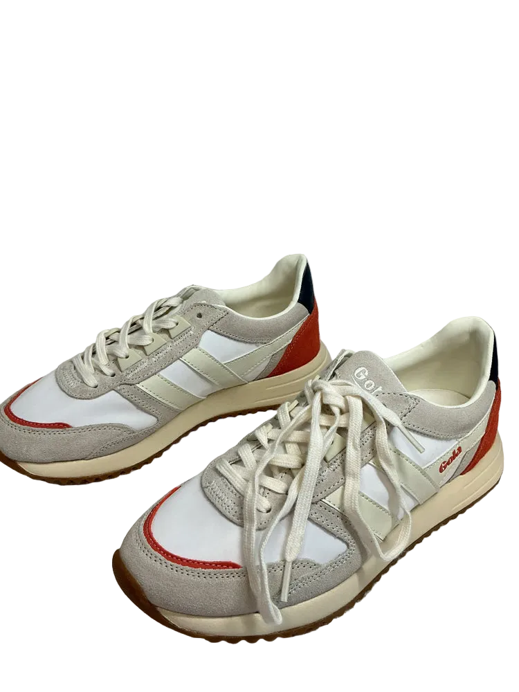 Gola Shoe Size 6 Cream multi Chicago Sneakers