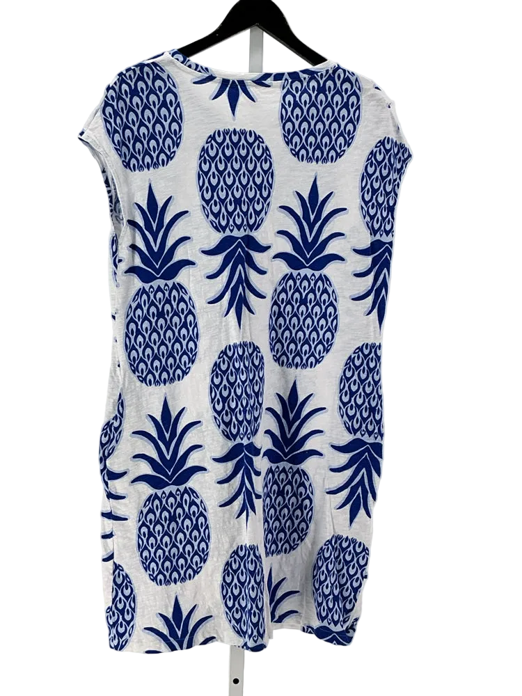 Boden Size 10 Blue & White Dress