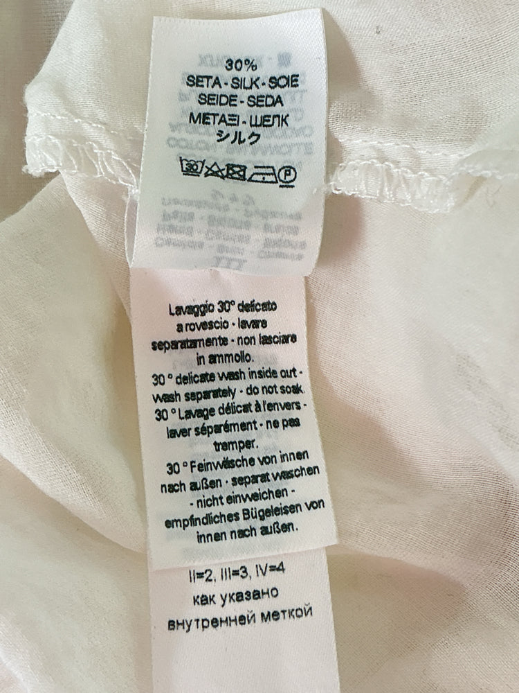 forte forte Size 6 White Shirt
