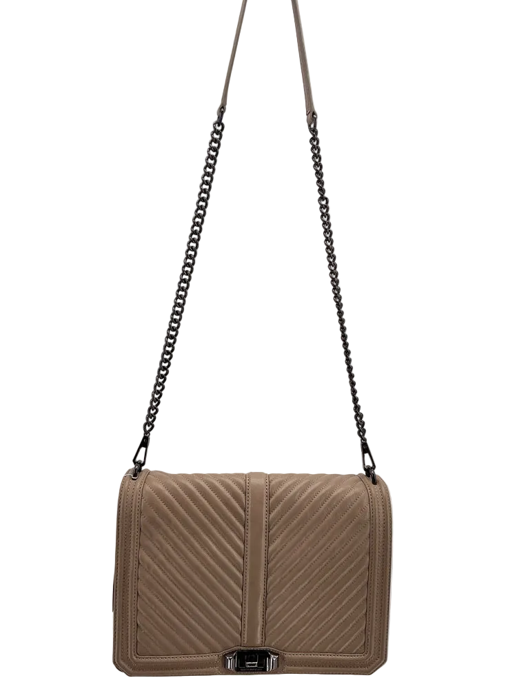 Rebecca Minkoff Taupe Love Handbags