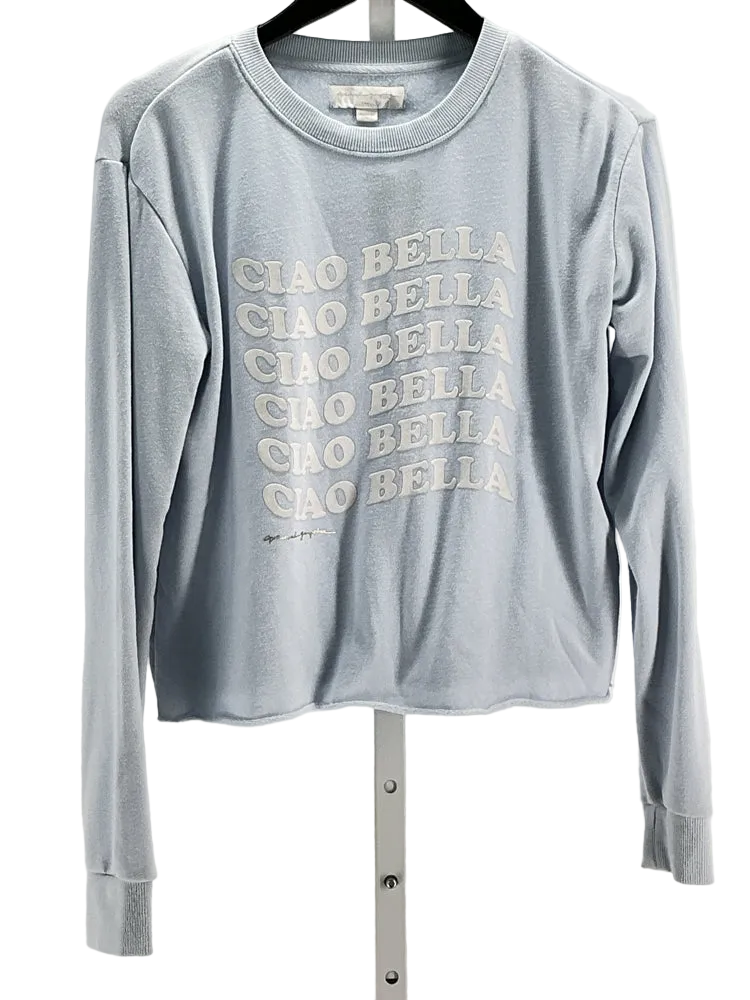 Spiritual Gangster Size S Blue Sweatshirt