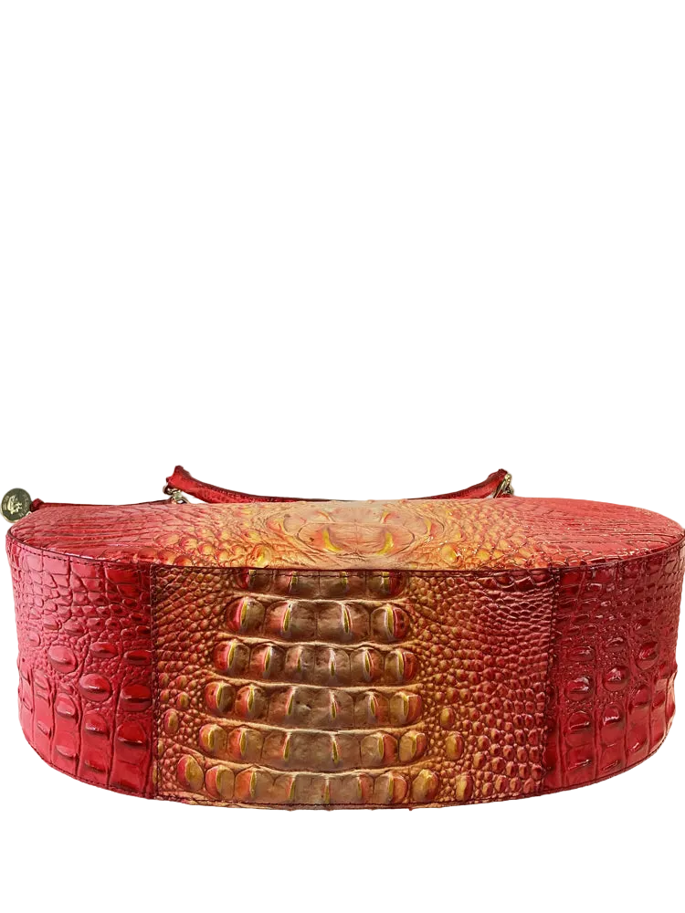 Brahmin Red & Orange Bekka Handbags