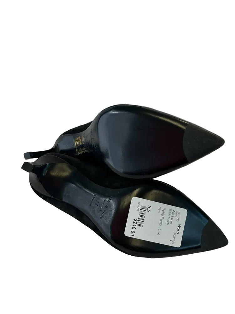 Rag & Bone Shoe Size 5.5 Black Heels