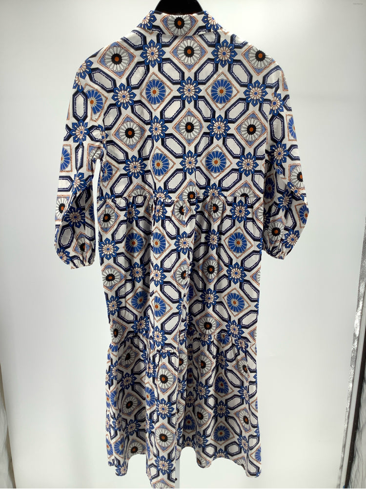 Maeve Size XS Blue Multi Bettina Dress