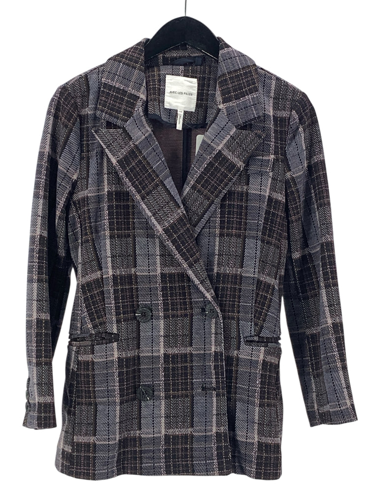 avec les filles Size XXS Navy multi Jacket