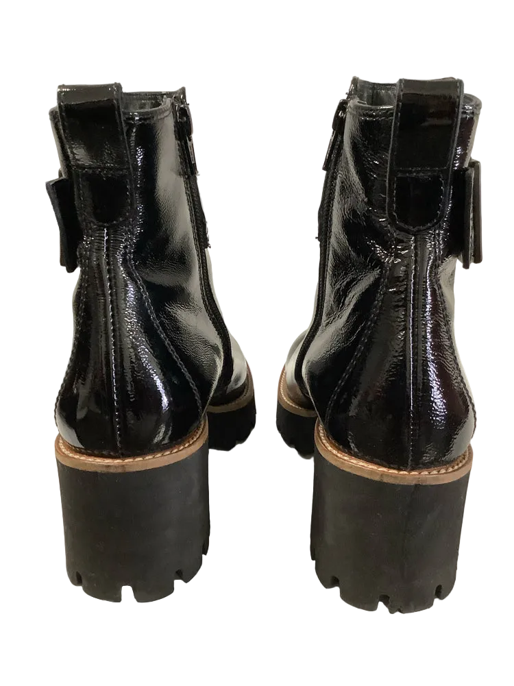 Paul Green Shoe Size 6 Black Dynamic Booties