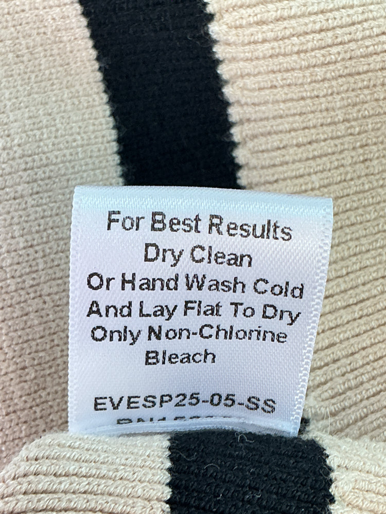 Evereve Size XL Tan & Black Shirt