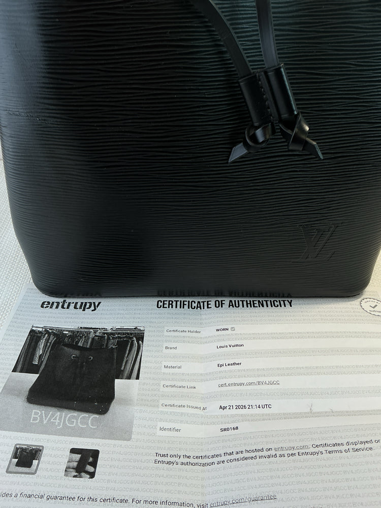 Louis Vuitton Black NeoNoe MM Handbags