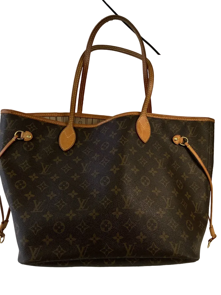 Louis Vuitton Brown Neverfull MM Handbags