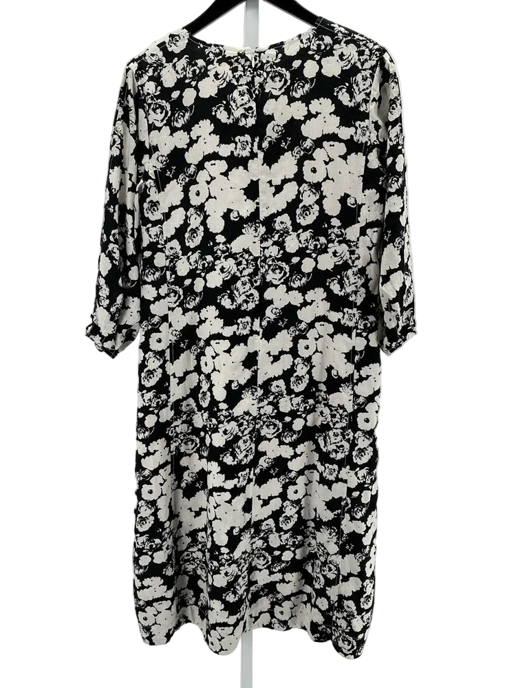 Everlane Size 4 Black & White Dress