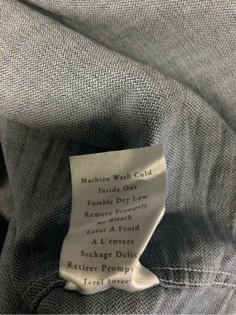 Frank & Eileen Size XL Blue Shirt