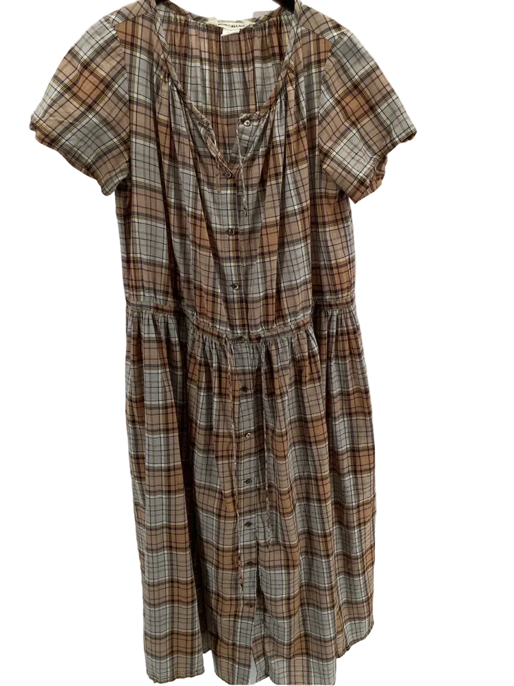 Caron Callahan Size L Brown Multi Dress