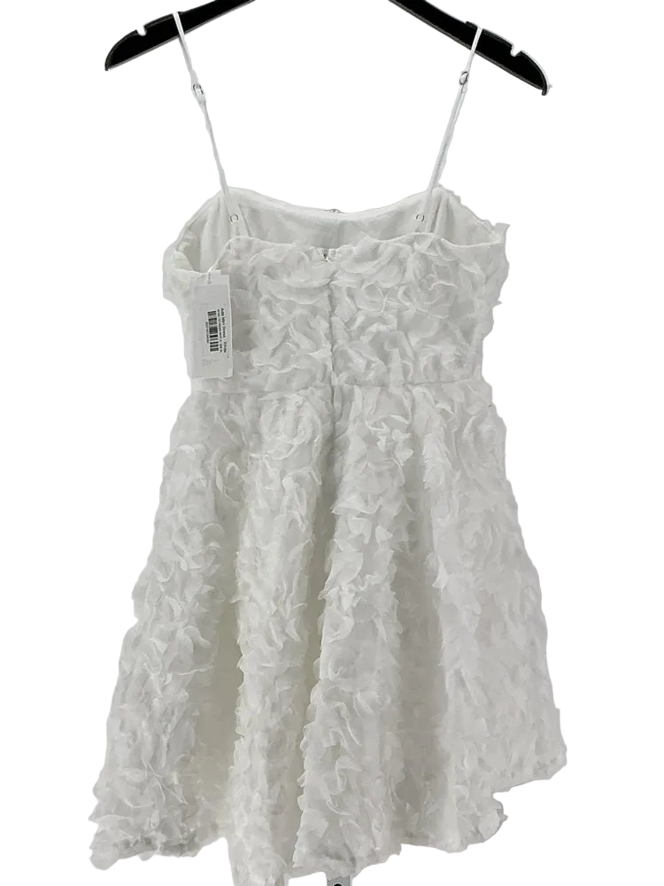 Billy J Size 8 White Ada Dress