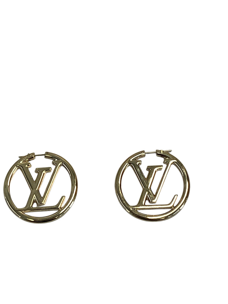 Louis Vuitton Gold Earrings