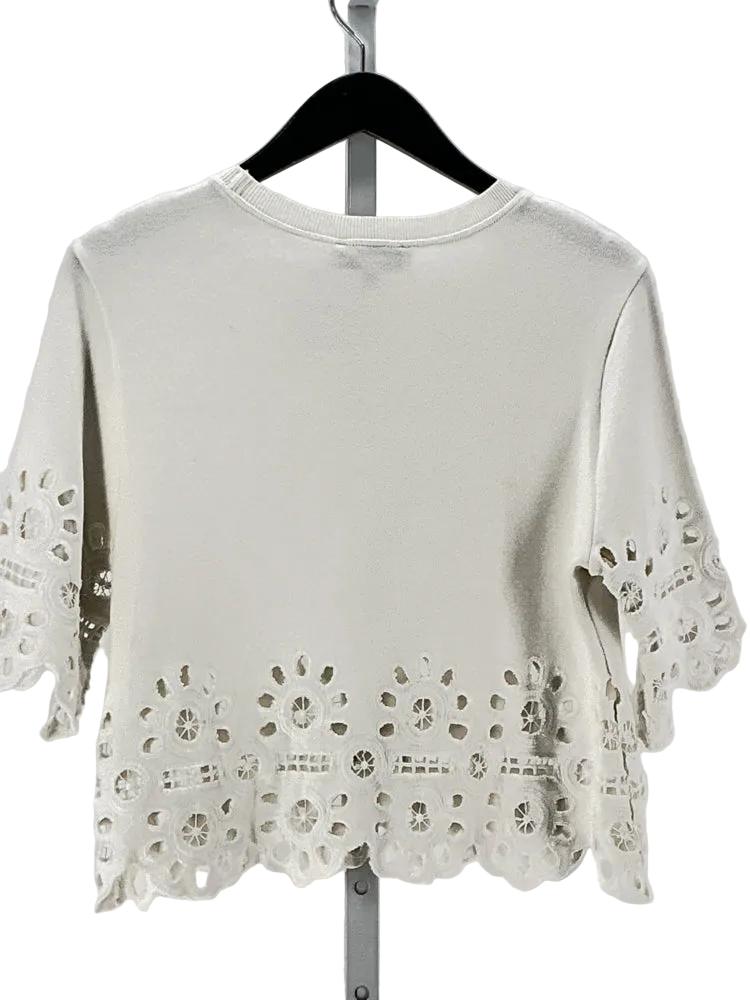 sea New York Size S White Elke Sweater