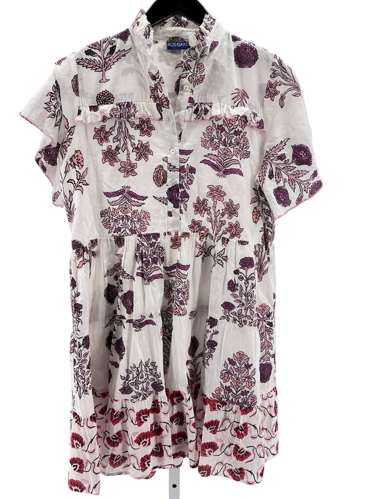 Ro's Garden Size S Purple & White Dress