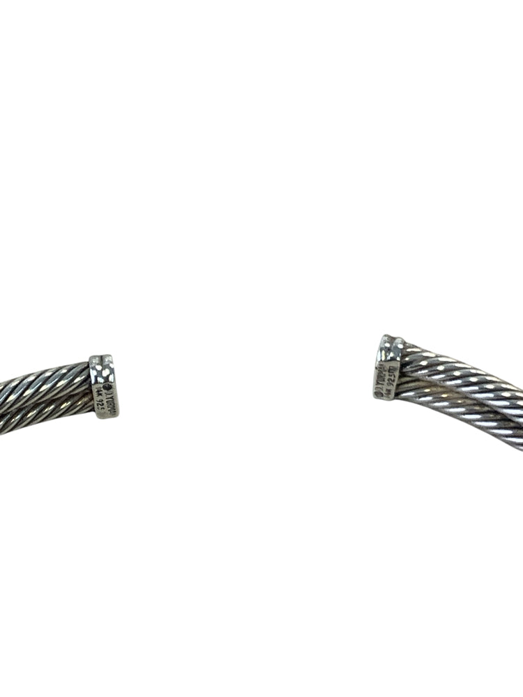 David Yurman Silver & Gold Necklace