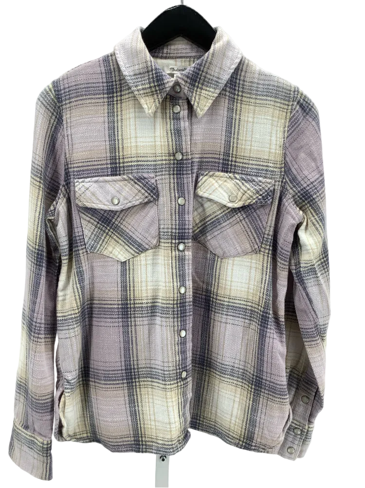 Madewell Size S Lavender Multi Shirt