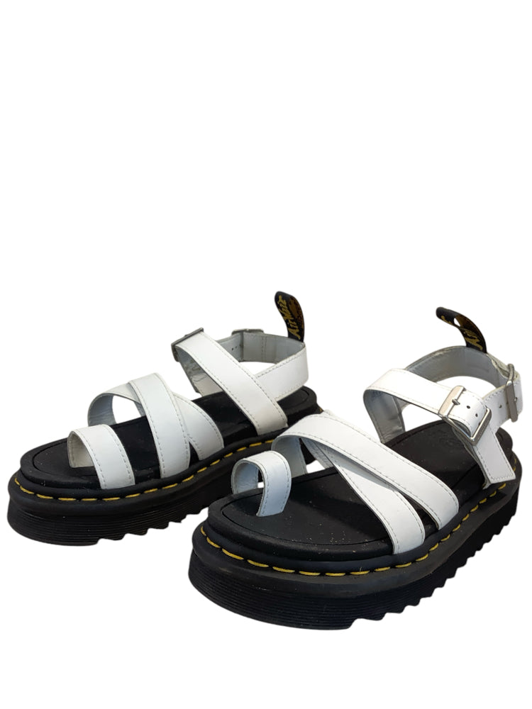 Dr Marten Shoe Size 6 White Sandals