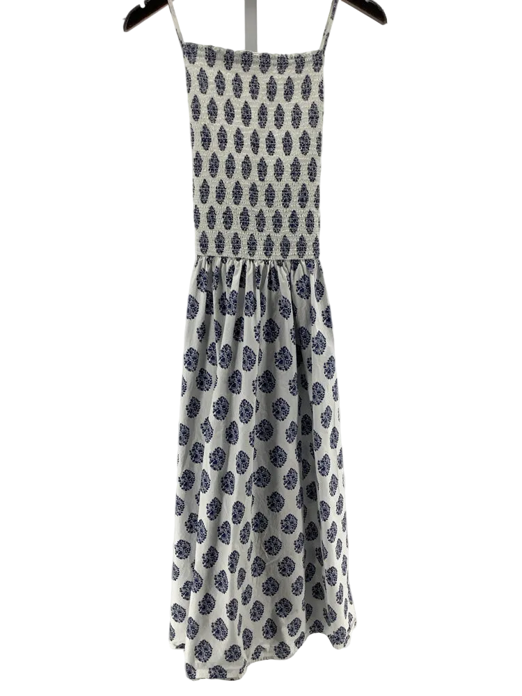 Jcrew Size XLT White & blue friday Dress