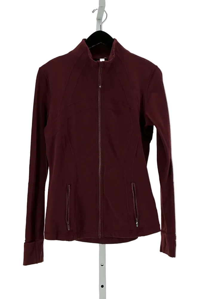 lululemon Size 10 Burgundy Jacket