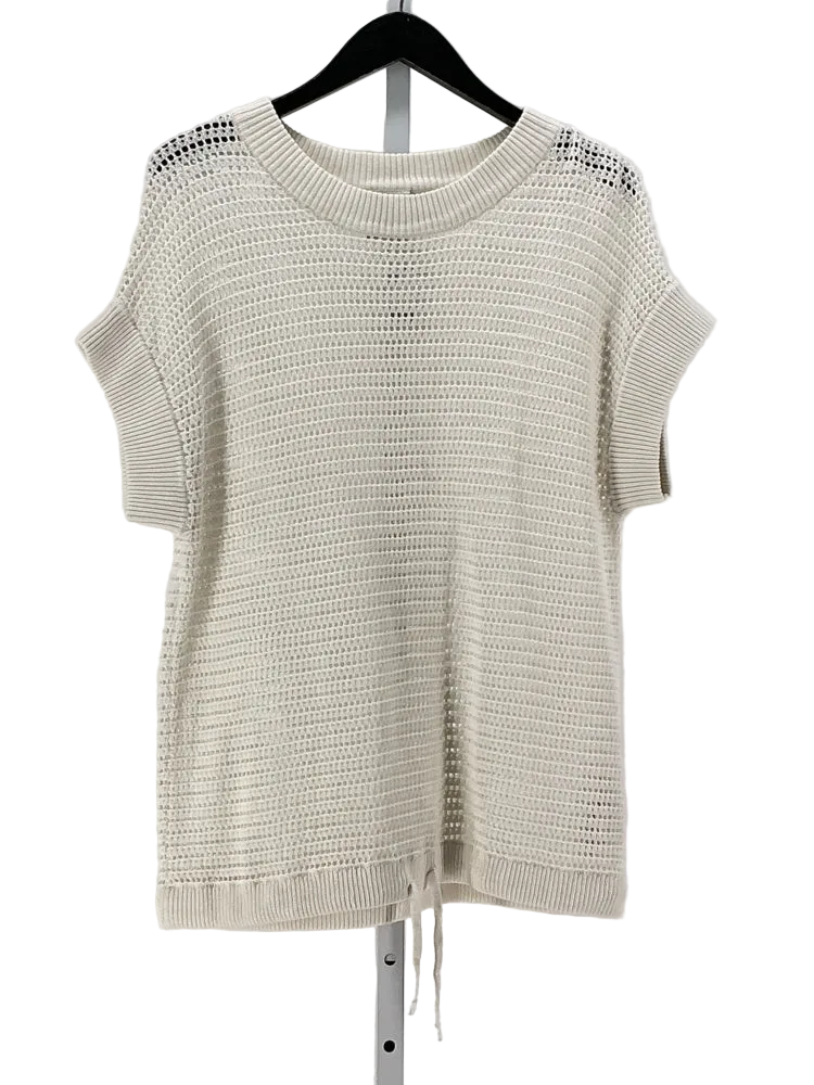 Varley Size L White Sweater