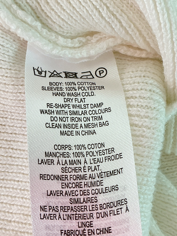 French Connection Size M White Sweater