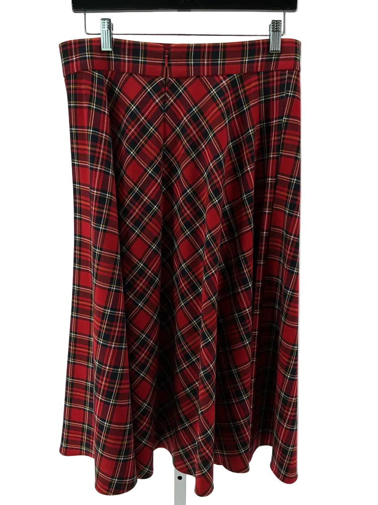 Alex Marie Size 8 Red multi Skirt