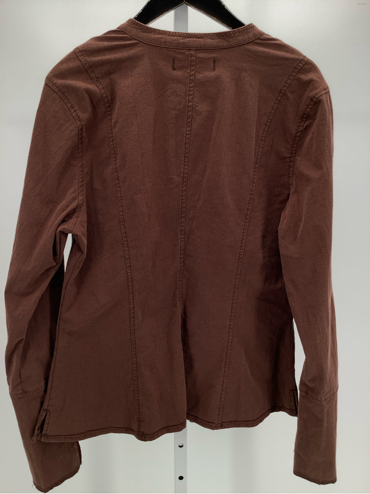 We The Free Size XL Brown & white Shirt