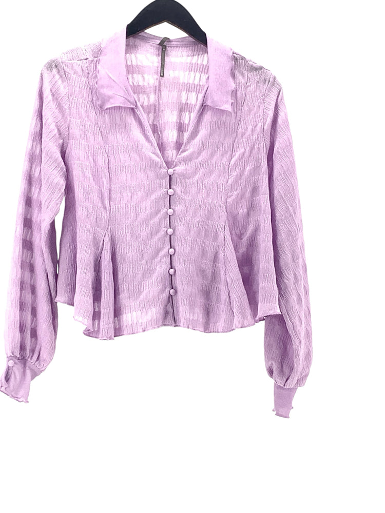 by anthropologie Size XS Purple Shirt