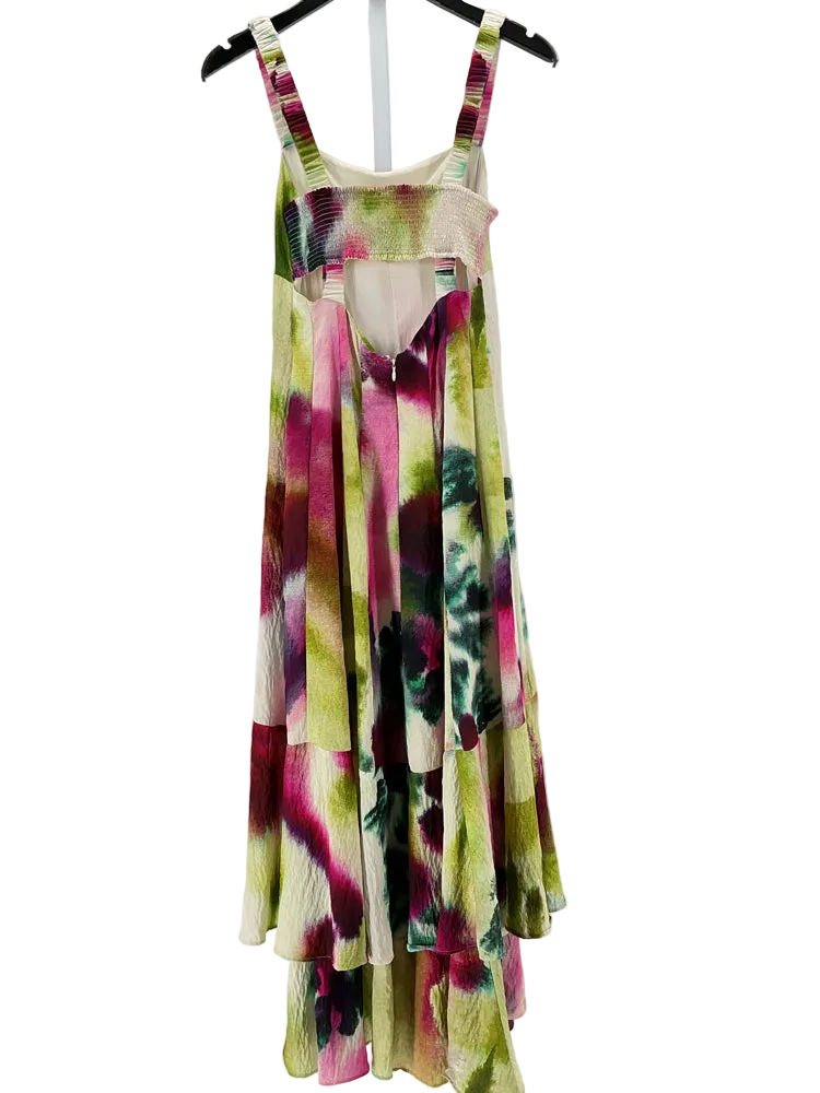 by anthropologie Size 0 Tan Multi Dress