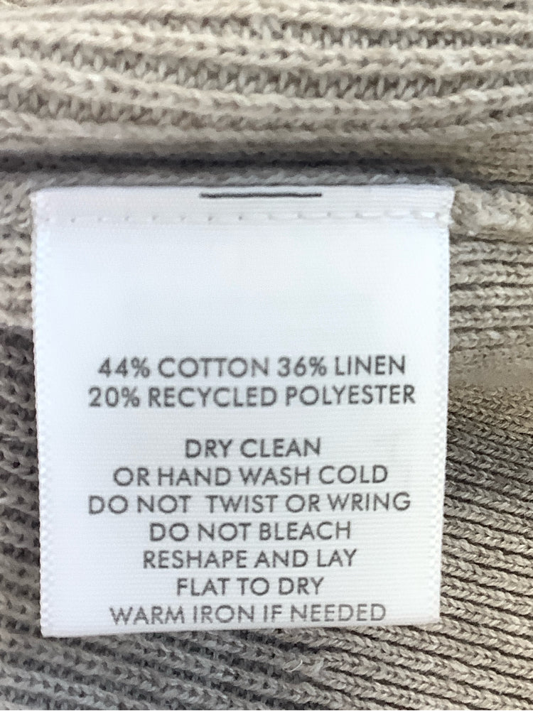 White + Warren Size M Tan Shirt