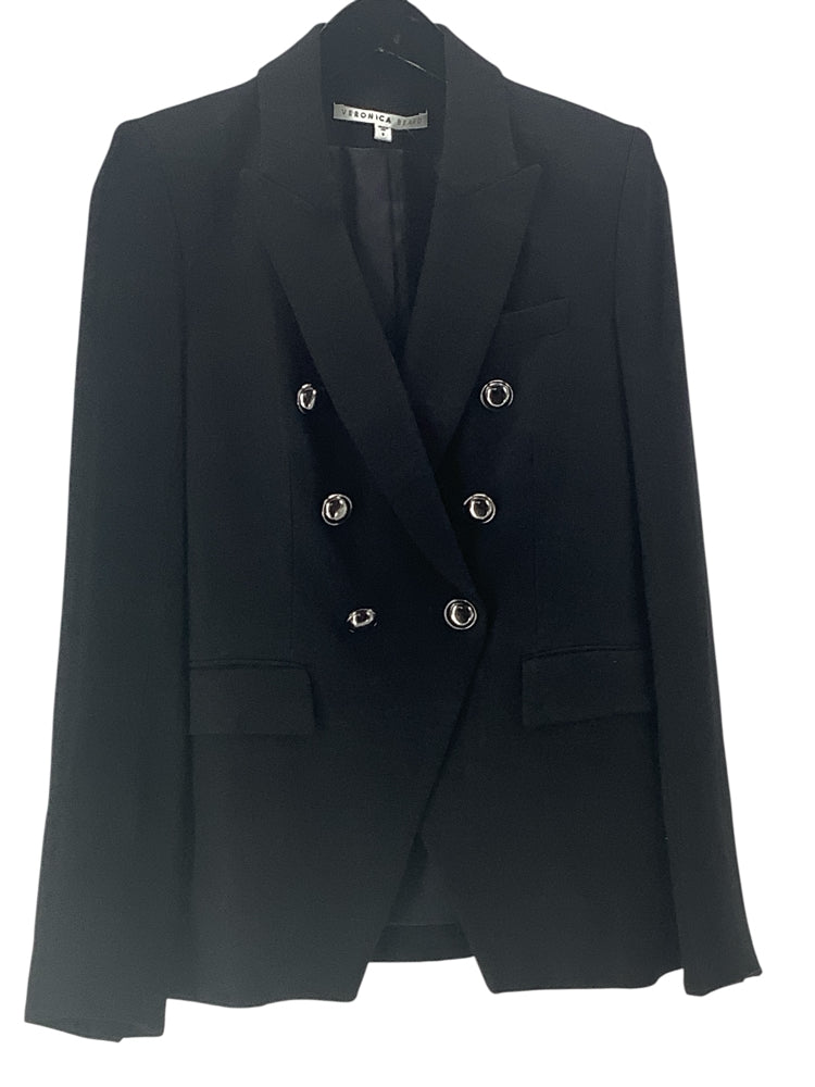 Veronica Beard Size 6 Black Dickey Blazer