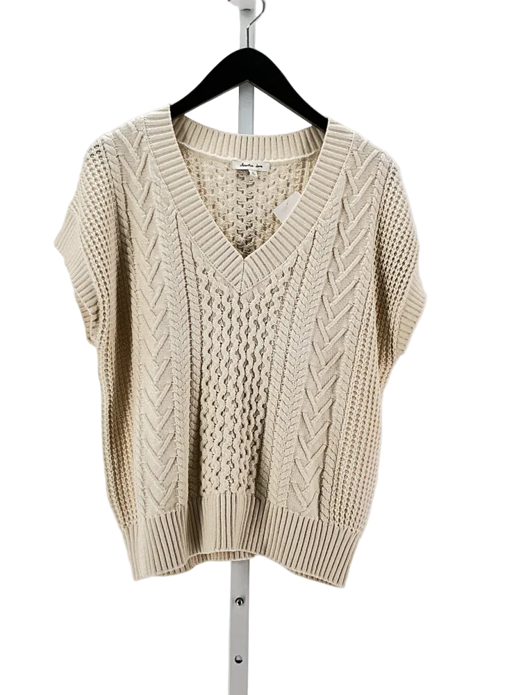 Another Love Size L Cream Sweater