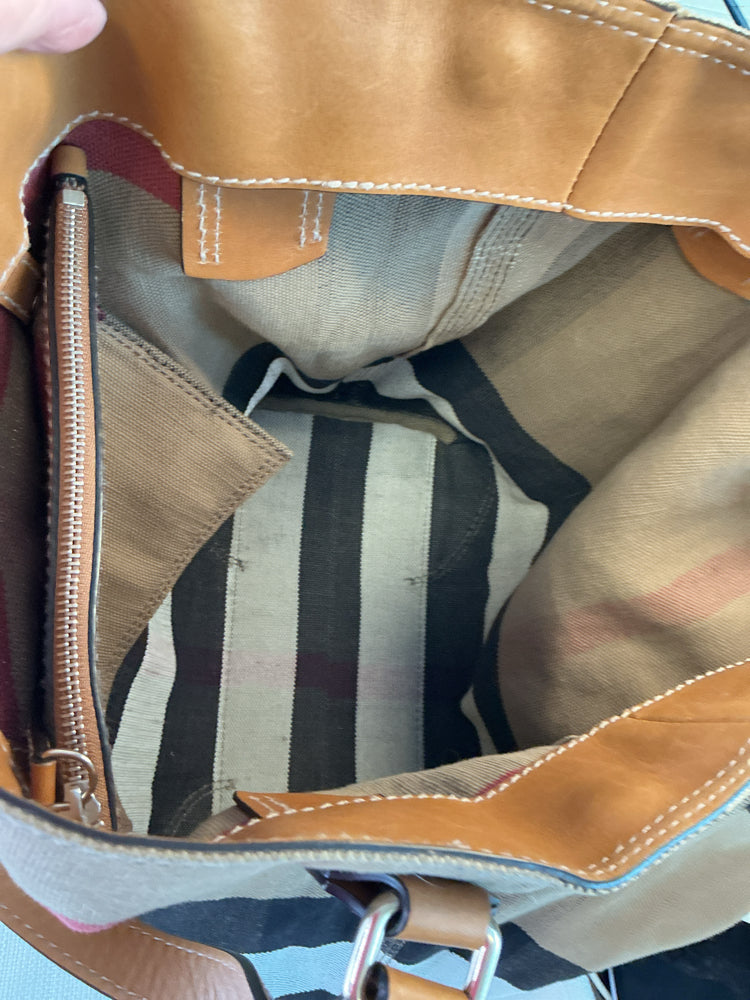 Burberry Brown Multi Handbags