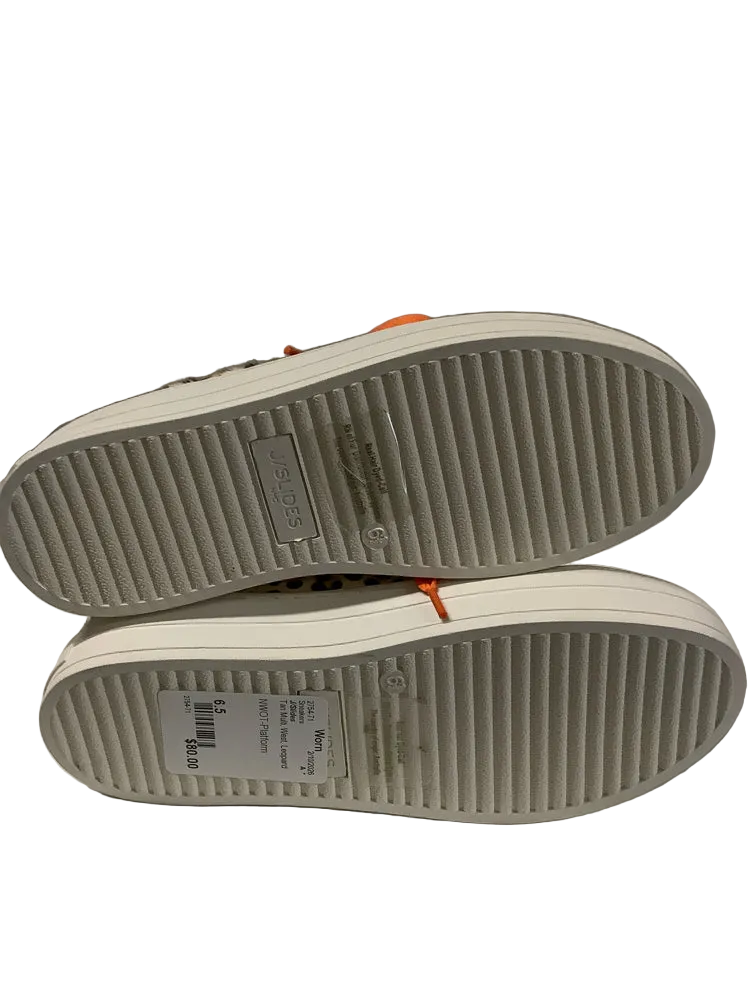 J/Slides Shoe Size 6.5 Tan Multi West Sneakers